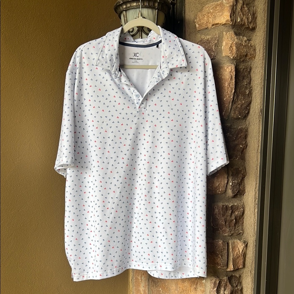 Men’s Johnston & Murphy Polo XXL / 2X Great Golf Shirt